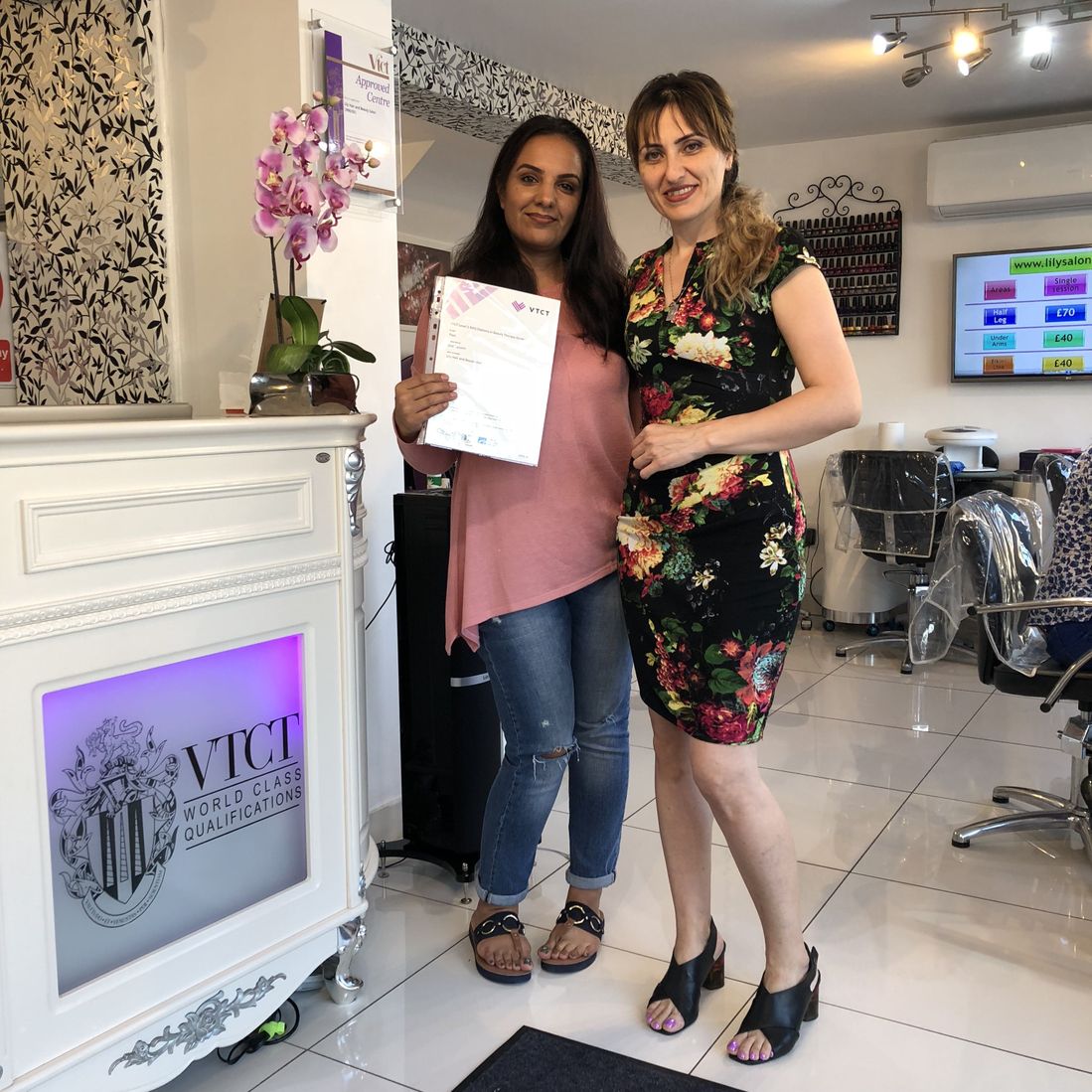 Beauty Level 2 course edgware near me 